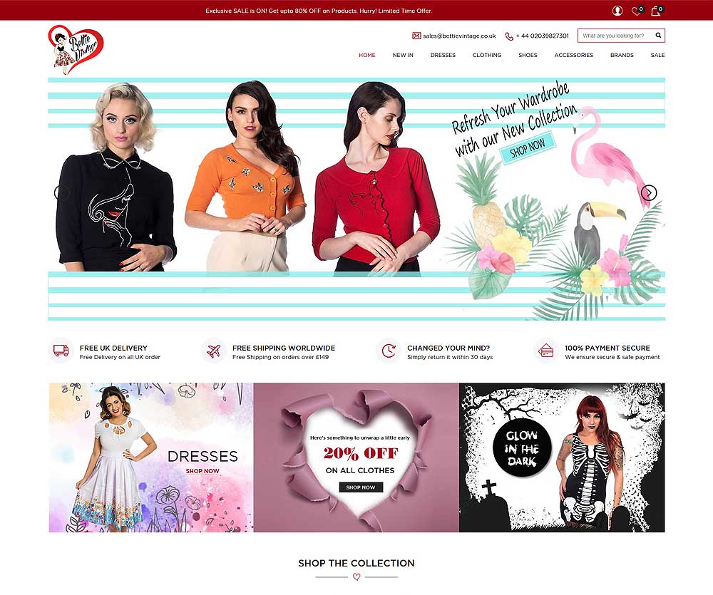 bettie vintage dresses