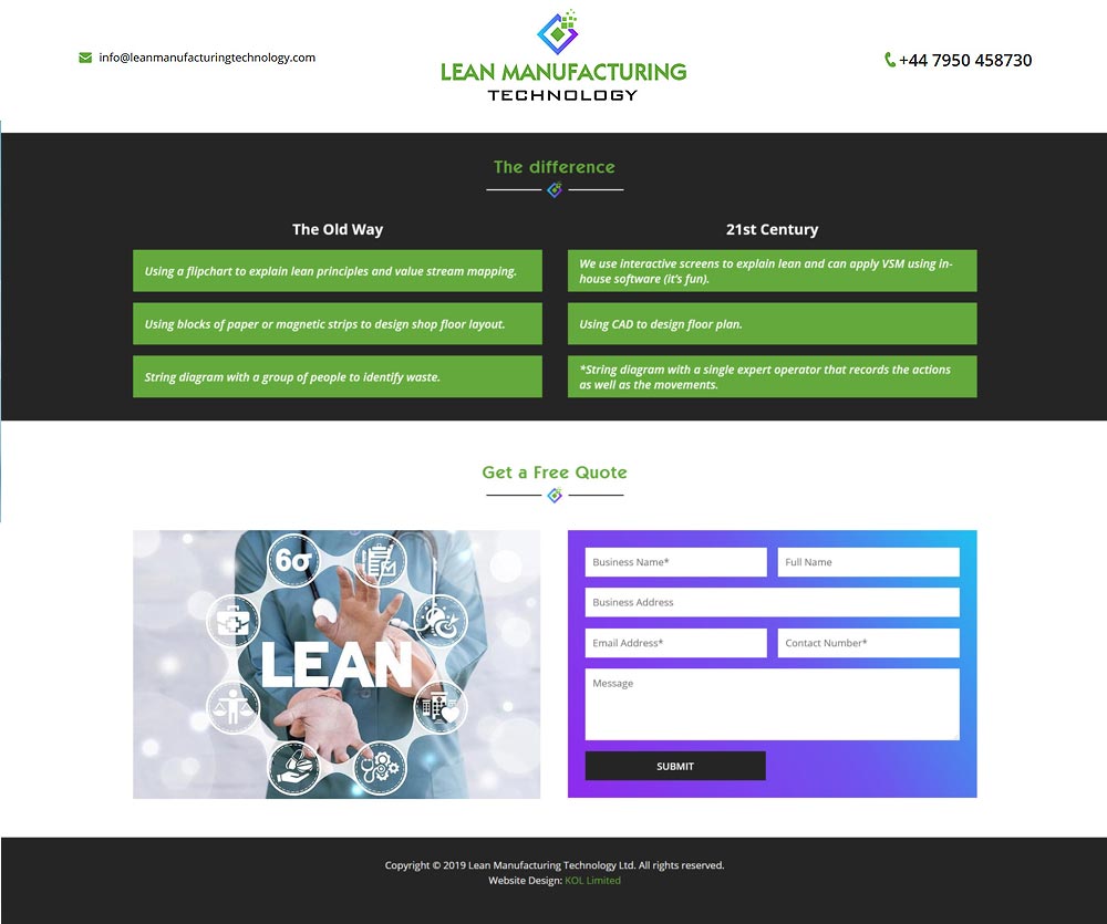 Lean Manufacturing Technologies